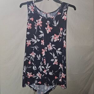LB Livi Tropical Floral Print Active Tank